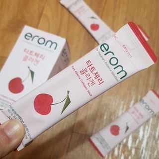 이롬 erom 타트체리 콜라겐 — 5점을 준 리뷰어가 2021년 3월 올린 사용 사진