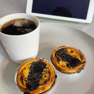 디앙뜨 포르투갈 에그타르트 오리지널 맛+패션후르츠+초콜릿타르트 맛 중 택1 — 5점을 준 리뷰어가 2021년 7월 올린 사용 사진