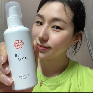 AYU25[아유트웬티파이브] 피부건강에 꼭 필요한 pH 약산성 와일드 로즈토너 — 5점을 준 리뷰어가 2021년 4월 올린 사용 사진