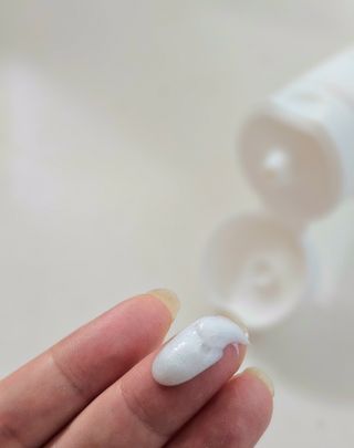 바노바기 코스메틱 바노바기 밀크씨슬 리페어 시카 폼 클렌저 플러스 120ml + 퀵 마스크 플러스 30매 — 4점을 준 리뷰어가 2023년 8월 올린 사용 사진