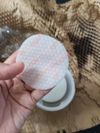 키노닉스 양배추 카밍 진정 토너패드 — 5점을 준 리뷰어가 2021년 9월 올린 사용 사진