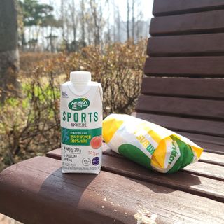셀렉스스포츠 셀렉스 스포츠 웨이 프로틴 복숭아_ 330ml x 12팩 — 5점을 준 리뷰어가 2021년 3월 올린 사용 사진