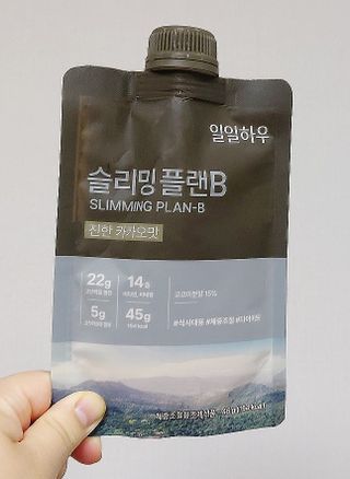 일일하우 슬리밍 플랜B 고소한 귀리맛, 진한 카카오맛 (체중조절식) — 5점을 준 리뷰어가 2023년 8월 올린 사용 사진