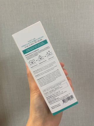 파시랩 그린 플러스 락토 버블 필링 — 5점을 준 리뷰어가 2021년 5월 올린 사용 사진