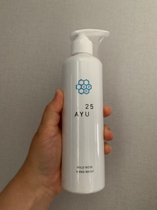 AYU25[아유트웬티파이브]피부 진정, 보습 와일즈 로즈 핸드워시 — 5점을 준 리뷰어가 2021년 5월 올린 사용 사진