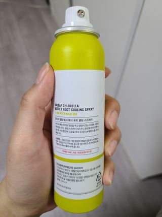 달리프 클로렐라 베러 루트 쿨링 스프레이 100ml — 4점을 준 리뷰어가 2021년 3월 올린 사용 사진