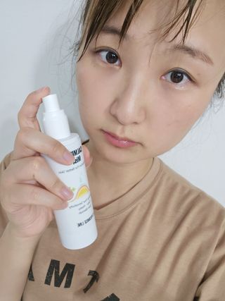 A.C PROMISE LINE 임상시험회사에서 제대로 만든, 민감성피부를 위한 트러블 기초라인 — 4점을 준 리뷰어가 2023년 8월 올린 사용 사진