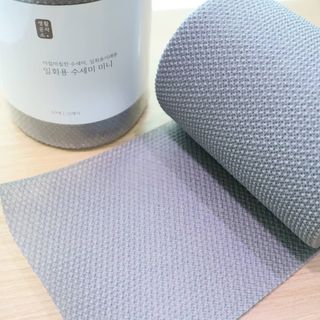 [생활공작소] 일회용 수세미 미니_그레이 60매 x 3입 — 5점을 준 리뷰어가 2021년 2월 올린 사용 사진