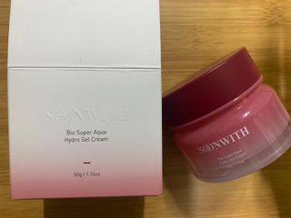 SOONWITH 바이오 수퍼 아쿠아 하이드로 젤 크림 — 5점을 준 리뷰어가 2021년 4월 올린 사용 사진