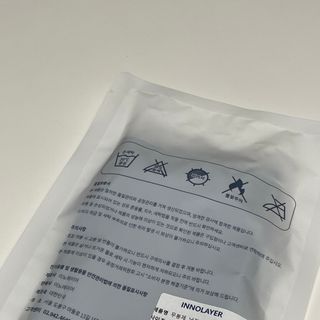 이노레이어 무봉제드로즈_일반형 — 5점을 준 리뷰어가 2021년 2월 올린 사용 사진
