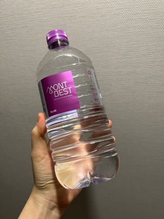 몽베스트 MONTBEST 1L 12입 — 4.5점을 준 리뷰어가 2022년 2월 올린 사용 사진