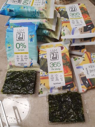 아이엠김  0 5봉, 365s 5봉, 365L1봉 — 5점을 준 리뷰어가 2021년 9월 올린 사용 사진