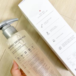 MOAMANEMUNAH 모아만에무나 플러스 두피 탈모 완화 기능성 샴푸 — 5점을 준 리뷰어가 2021년 8월 올린 사용 사진