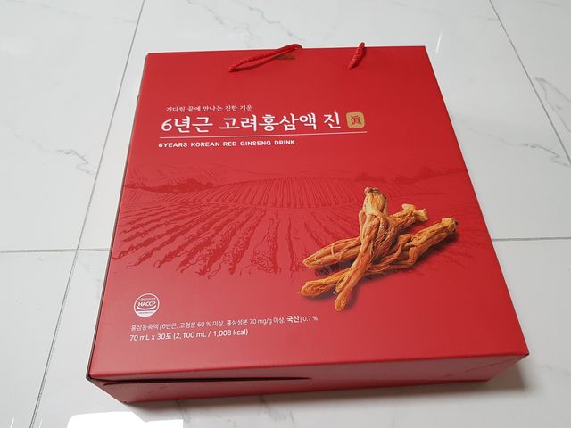 약사신협_홍삼액진_70ml x 30포 리뷰 사진
