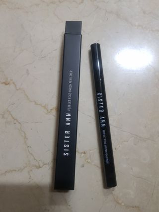 씨스터앤 퍼펙트 엣지 브러쉬 펜 라이너 2종 택 1 — 4점을 준 리뷰어가 2022년 1월 올린 사용 사진
