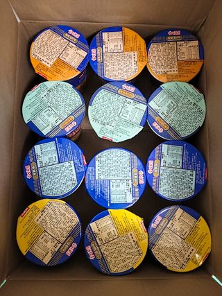 NISSIN 닛신 컵누들  4종 - 씨푸드오리지날, 씨푸드 스파이시, 씨푸드 커리, 씨푸드 XO소스 — 5점을 준 리뷰어가 2022년 4월 올린 사용 사진