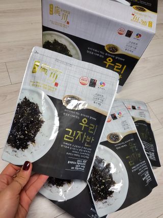 광천우리맛김 우리집밥도둑 맛있는광천김 우리김자반 50g 5봉 — 5점을 준 리뷰어가 2021년 10월 올린 사용 사진