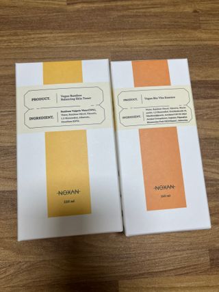 [녹산] 비건 대나무 밸런싱 수분 토너 + 비건 바이오 비타 에센스 — 5점을 준 리뷰어가 2022년 10월 올린 사용 사진