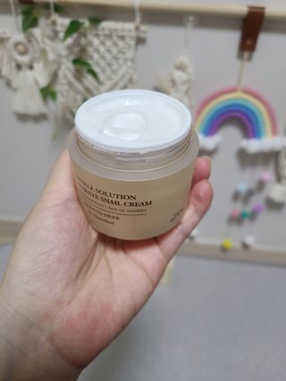 Dr.느루벗 느루벗 링클 솔루션 콘센트레이트 스네일 탄력 달팽이 크림 80g — 5점을 준 리뷰어가 2021년 3월 올린 사용 사진