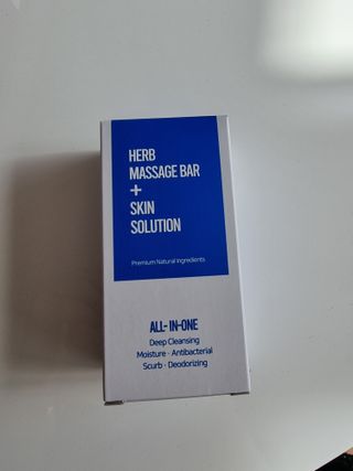 제이제이바이오 허브마사지바 올인원 알약비누 — 5점을 준 리뷰어가 2022년 3월 올린 사용 사진