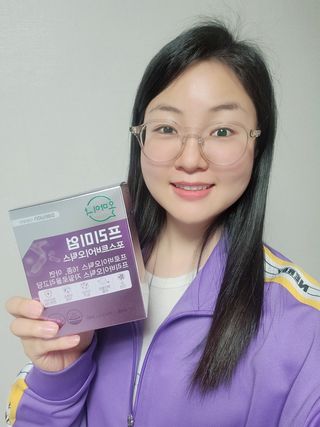 [유산균] 오마이락 프리미엄 포스트바이오틱스 30P — 5점을 준 리뷰어가 2022년 12월 올린 사용 사진