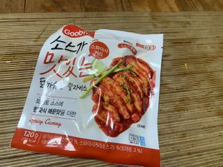 굽네몰 [굽네] 소스가 맛있는 닭가슴살 슬라이스 4종 — 4.5점을 준 리뷰어가 2021년 4월 올린 사용 사진