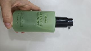 프리마인 메이크업과 들뜨는 각질까지 한방에 깐달걀로! 순하기까지한 셀베이스 그린티클렌저(200ml) — 5점을 준 리뷰어가 2023년 4월 올린 사용 사진