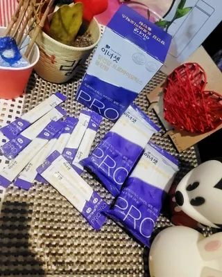 이너셋 장건강 프로바이오틱스 올인원 — 5점을 준 리뷰어가 2023년 1월 올린 사용 사진