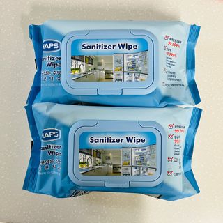 햅스 세균없는 주방 대형 2팩, HAPS sanitizer wipe — 5점을 준 리뷰어가 2022년 2월 올린 사용 사진