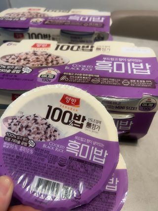 [구매평]양반 동원 양반 100밥 흑미밥, 130g, 12개 — 5점을 준 리뷰어가 2025년 5월 올린 사용 사진