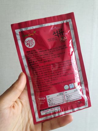서울약사신협_내몸애생발란스석류_70ml x 30포 — 5점을 준 리뷰어가 2021년 4월 올린 사용 사진