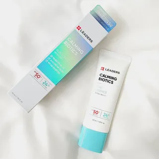 리더스코스메틱 리더스 카밍 바이오틱스 선 에센스 SPF 50+ PA++++ — 5점을 준 리뷰어가 2022년 7월 올린 사용 사진