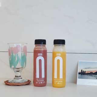 BLENDY'S 핑크 스무디+블론디 스무디 — 4.5점을 준 리뷰어가 2021년 9월 올린 사용 사진