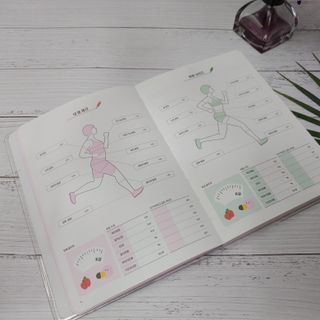 리훈 하밍이와 함께하는 숨은라인찾기 다이어트 플래너 — 5점을 준 리뷰어가 2021년 5월 올린 사용 사진