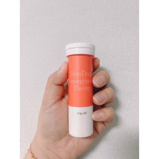 [슬림드랍 석류맛] 건기식 다이어트 보조제 겸 비타민 — 5점을 준 리뷰어가 2022년 2월 올린 사용 사진
