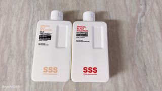 트리플에스 탈모 샴푸 275ml + 실크 트리트먼트 275ml — 5점을 준 리뷰어가 2021년 2월 올린 사용 사진