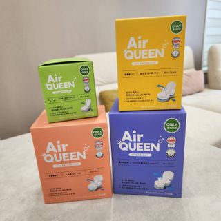 에어퀸 뉴브레스 유기농 생리대 4종 (팬티라이너 20P + 중형 10P + 대형 10P + 오버나이트 8P)_체험단 2차 — 5점을 준 리뷰어가 2024년 11월 올린 사용 사진