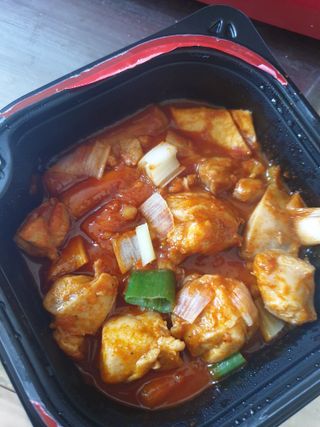 한성기업 무볼레 닭떡볶이+해물떡볶이 2종 세트 — 5점을 준 리뷰어가 2021년 10월 올린 사용 사진