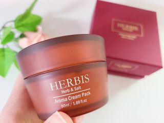 약손명가코스메틱 헤르비스 아로마 크림팩 50ml — 4.5점을 준 리뷰어가 2021년 1월 올린 사용 사진