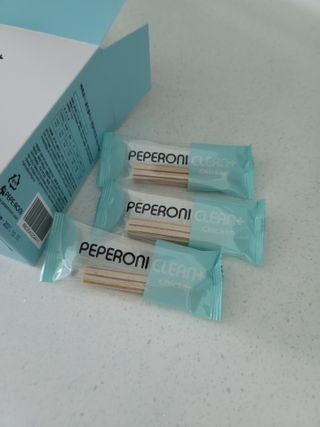 페페로니 클린플러스 덴탈치킨껌 10g x 14p — 5점을 준 리뷰어가 2021년 7월 올린 사용 사진