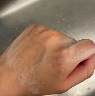 카프리나 프레쉬 산양밀크 어메이징 바디워시 500ml(오리지널향) — 5점을 준 리뷰어가 2023년 4월 올린 사용 사진