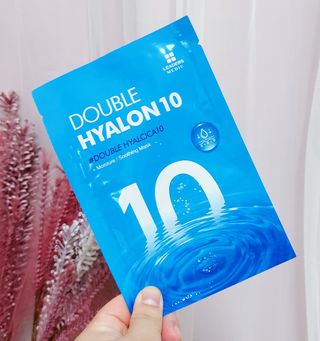 리더스코스메틱 리더스 메디유 더블 히알론10 수딩 마스크 — 5점을 준 리뷰어가 2021년 10월 올린 사용 사진