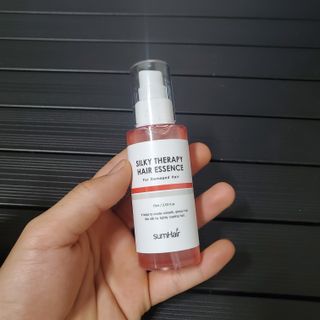 썸헤어 / SUMHAIR 썸헤어 실키 테라피 헤어 에센스 — 5점을 준 리뷰어가 2021년 4월 올린 사용 사진