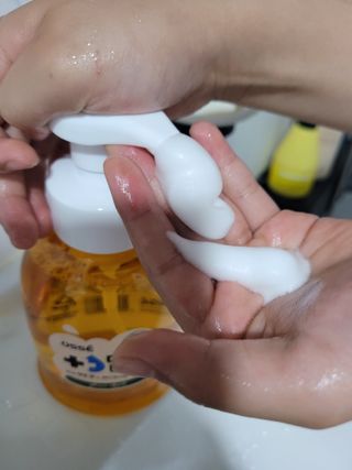 오쎄 메디버블 핸드워시폼 500ml 1+1 (그린애플향) — 5점을 준 리뷰어가 2023년 5월 올린 사용 사진