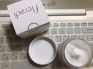 플레라디 에델바이스 인리치드 머랭 크림 — 5점을 준 리뷰어가 2021년 8월 올린 사용 사진