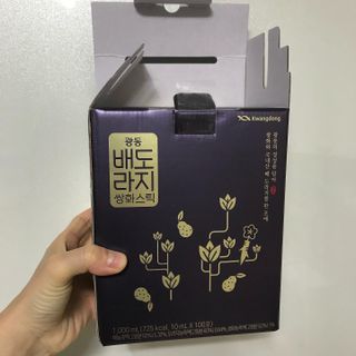 광동생활건강 나우 [광동] 배도라지 쌍화스틱 10mL x 100포 — 5점을 준 리뷰어가 2022년 12월 올린 사용 사진
