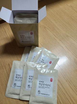 보의당 왕혜문 체감한끼선식 — 5점을 준 리뷰어가 2022년 3월 올린 사용 사진