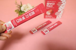 참앤들황토농원 7가지 맛! 탄산 톡톡! 스파클링! 데이앤 콤부차 7종 10포 1박스씩 ★총 7박스★ — 5점을 준 리뷰어가 2023년 1월 올린 사용 사진