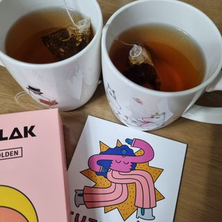 [오프블랙] 아침을 상큼하게 시작하는 에너지티! 유아골든 블렌딩홍차 12T — 5점을 준 리뷰어가 2021년 12월 올린 사용 사진