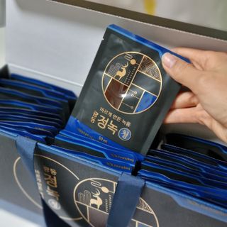 광동생활건강 [광동] 바르게 만든 녹용, 광동정녹청 — 4점을 준 리뷰어가 2022년 1월 올린 사용 사진